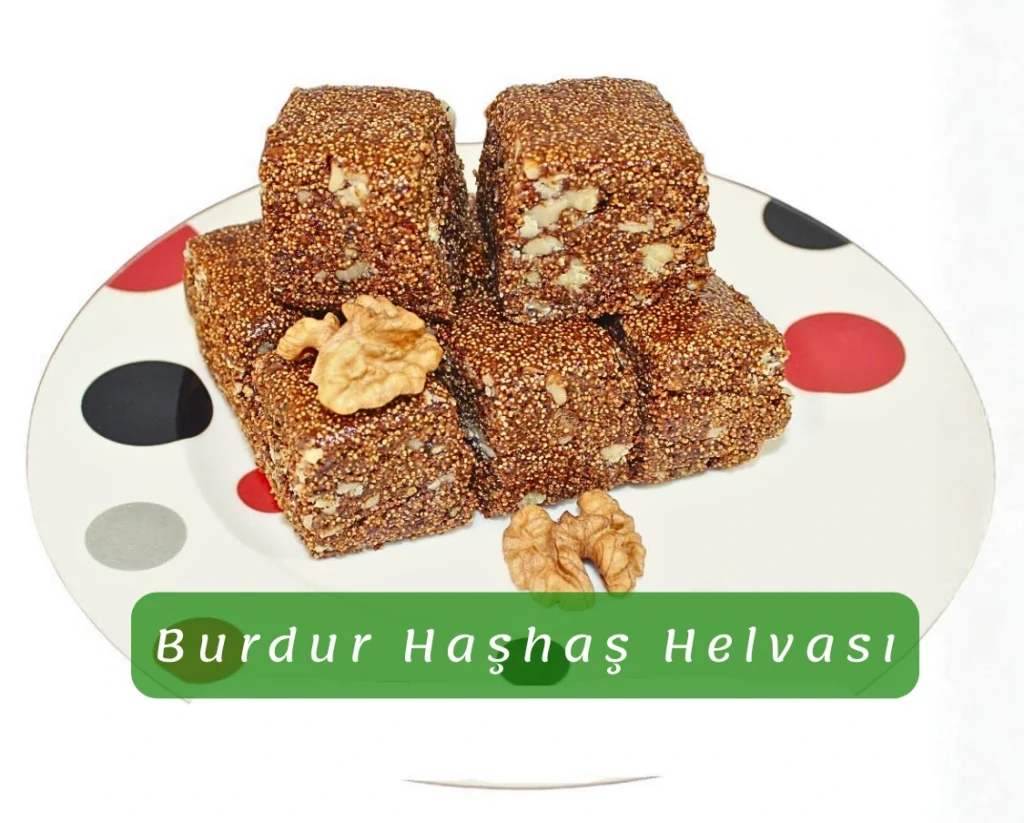 tabakta haşhaş helvası